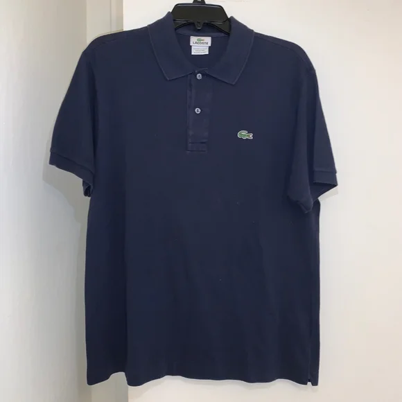 LACOSTE Polo Shirt Dark Blue - Picture 4 of 12